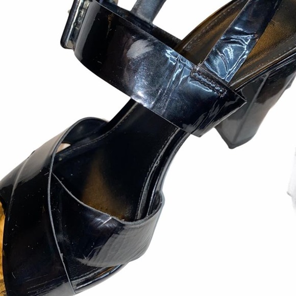 J. Crew Sydney Patent Leather Heeled Sandal size 6 - Picture 7 of 11